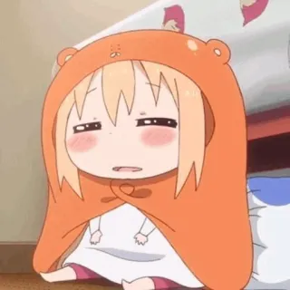 😐 Umaru Himouto! Umaru-chan Anime, Umaru, Himouto, Dessin animé, Personnage, Mignon whatsapp sticker