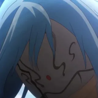 🦕 Rimuru Tempest That Time I Got Reincarnated as a Slime Anime, Schleim, Isekai, Fantasy, Rimuru, Tempest whatsapp sticker