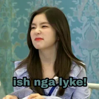 😣 ish nga lyke! whatsapp sticker