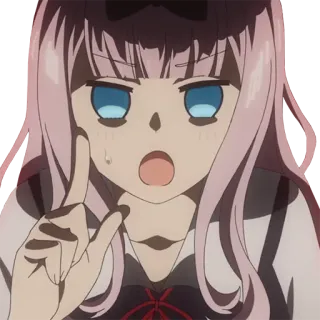 😠 Chika Fujiwara Kaguya-sama: Love Is War Anime, Fofo, Chocado, Surpreso, Kawaii, Chika whatsapp sticker