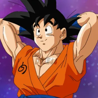 😀 Goku Dragon Ball Anime, Dragon Ball, Goku, Super Saiyan, Dessin animé, Manga, Combat telegram sticker