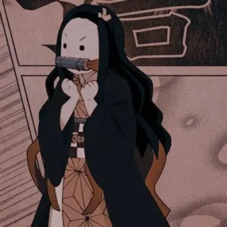 😃 Nezuko Kamado Demon Slayer Anime, Nezuko, Demon Slayer, Manga, Süß, Kawaii, Charakter whatsapp sticker