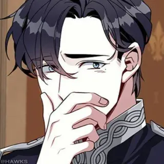 🌐 @HAWKS Anime, Manga, Beau, Homme, Personnage, Illustration telegram sticker