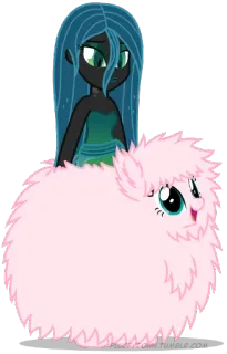 🌸 Queen Chrysalis My Little Pony Kreskówka, Kucyk, Chrysalis, Królowa, Słodki telegram sticker