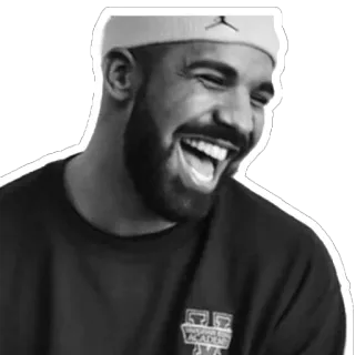 😂 Drake Drake, Promi, Rapper, Sänger, Musiker telegram sticker