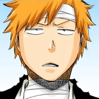 ⚔ Ichigo Kurosaki Bleach Anime, Manga, Ichigo, Bleach, Postać telegram sticker