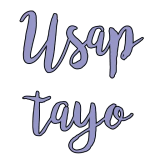 😌 Usap tayo Filipino, Text, Phrase, Konversation, Gespräch, Chat whatsapp sticker