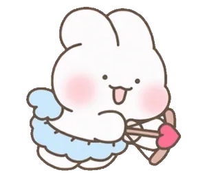 💘 Cupid Rabbit telegram sticker