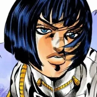 ❔ Bruno Bucciarati JoJo's Bizarre Adventure Anime, Manga, Jojo, Bruno Bucciarati, Charakter, Illustration telegram sticker
