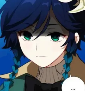 😨 Venti Genshin Impact ... Anime, Video game, Venti, Genshin Impact, Karakter whatsapp sticker