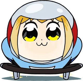 😖 Popuko Pop Team Epic Pop Team Epic, Popuko, Anime, Manga, Cartoon, Humor, Süß telegram sticker