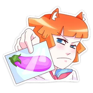 Айко-тян (@TgSticker) whatsapp stickers