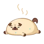 Мопс Моши - от @TgEmojis telegram emojis 🥵