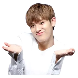 ☺️ orang, potret, pria, kasual, korea, pose, aktor, penyanyi telegram sticker