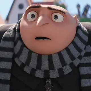 ✨️ Gru Despicable Me Gru, Ich Einfach Unverbesserlich, Cartoon, Filmfigur, Lustig, Animation, Bösewicht telegram sticker