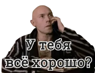 ❓ У тебя все хорошо? whatsapp sticker