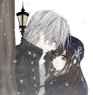 💑 Anime, Pareja, Romance, Amor telegram sticker