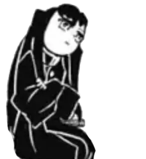 🤨 Muichiro Tokito Demon Slayer Anime, Mangá, Demon Slayer, Muichiro Tokito, Triste telegram sticker