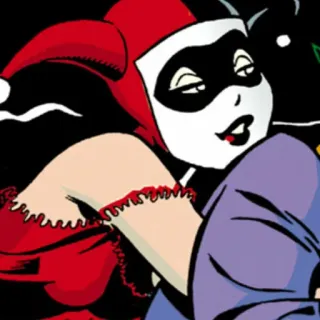📎 Harley Quinn harley quinn, dc comics, cartoon, bösewicht, narr telegram sticker