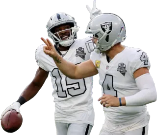 ✌️ calcio, sport, nfl, las vegas raiders, atleti, segno di pace, squadra telegram sticker