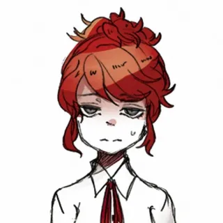🧷 Anime, Mangá, Desenho animado, Personagem, Ilustração, Retrato whatsapp sticker