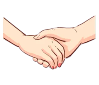 🤝 aperto de mão, acordo, negócio, saudação, mãos telegram sticker
