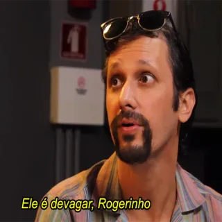 🙎‍♂️ Rogerinho Ele é devagar, Rogerinho telegram sticker