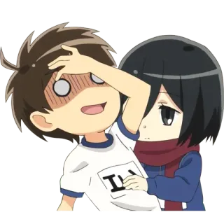 🤯 อนิเมะ, การ์ตูน, มังงะ, จิบิ, ตัวละคร, อนิเมชั่น telegram sticker