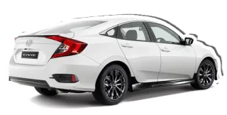 🚙 CIVIC автомобиль, транспорт, седан, белый, civic, honda telegram sticker