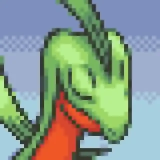 😔 Grovyle Pokemon pokemon, grovyle, lagarto, videogame, grama telegram sticker