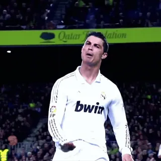 🔵 Cristiano Ronaldo Real Madrid bwin whatsapp sticker