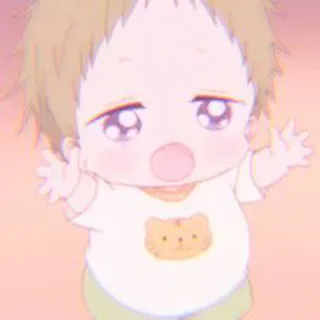 🍰 baby, child, cute, cartoon telegram sticker