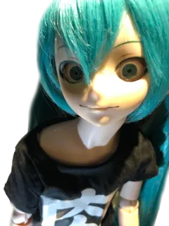 😐 Hatsune Miku Аниме, Манга, Вокалоид, Кукла, Hatsune Miku telegram sticker