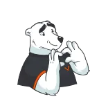 Boris the Coach by Virtus.pro telegram stickers