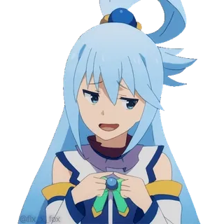 😅 Aqua Konosuba telegram sticker