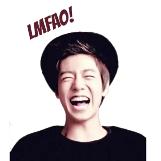 😄 LMFAO! Humor, Meme, Rindo, LOL, Engraçado, Gíria da Internet telegram sticker