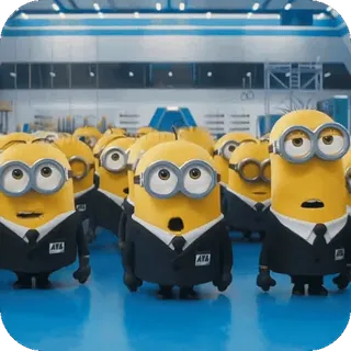 ๐
Minions Despicable Me minions, despicable me, funny, cartoons, yellow, animation, group, cute telegram sticker