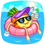 Pineapple telegram stickers