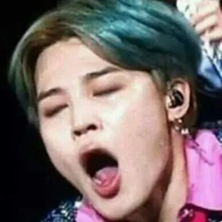 🤤 Park Jimin kpop, ídolo, cantante, jimin, bts, celebridad, pop whatsapp sticker