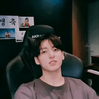 ✨ Jungkook K-pop, BTS, Piosenkarz, Jungkook, Idol, Muzyka telegram sticker