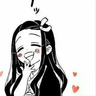 🎐 Nezuko Kamado Demon Slayer ッ Anime, Demon Slayer, Nezuko, schattig, chibi whatsapp sticker