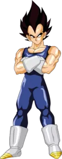 ☁ Vegeta Dragon Ball Vegeta, Anime, Dragon Ball, Manga, Saiyan, Personaggio telegram sticker