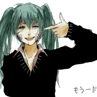 😵 Hatsune Miku Vocaloid もう一回 telegram sticker