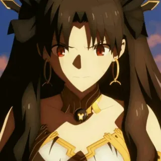 😠 Ishtar Fate/Grand Order Anime, Personaje, Ishtar, Fate, Grand Order telegram sticker