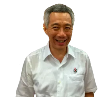 😄 Lee Hsien Loong политика, Ли Сянь Лун, Сингапур, премьер-министр telegram sticker