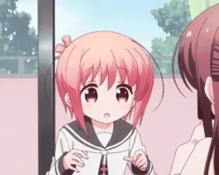 😝 Anime meisje, Cartoon, Schattig, Schooluniform whatsapp sticker