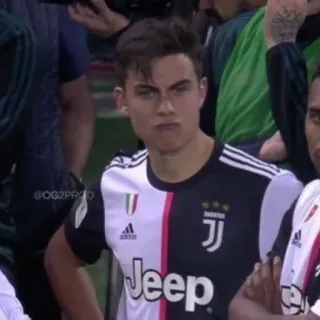🖤 Paulo Dybala bóng đá, football, vận động viên, juventus, cầu thủ telegram sticker