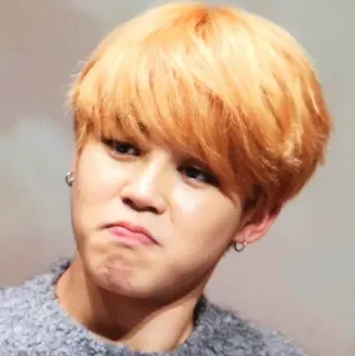 😐 Jimin kpop, jimin, bts, sänger, idol, musik telegram sticker