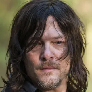 😕 Daryl Dixon The Walking Dead Daryl Dixon, The Walking Dead, Norman Reedus, Personagem, Retrato telegram sticker