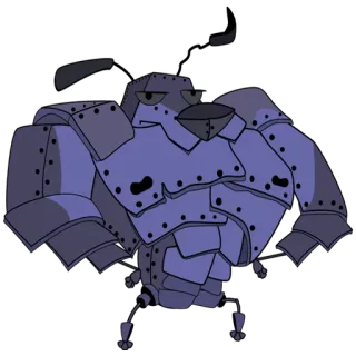 🗿 robot, chien, machine, armure telegram sticker